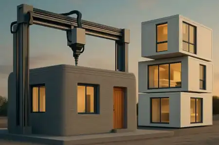 3D nyomtatott házak és moduláris építés – A jövő otthonai már épülnek