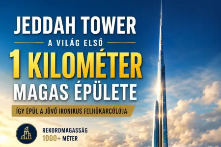 A világ első kilométer magas felhőkarcolója – Így épül a jövő ikonja